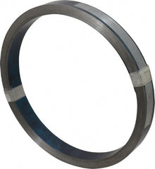 Value Collection - 1 Piece, 50 Ft. Long x 1 Inch Wide x 0.02 Inch Thick, Roll Shim Stock - Spring Steel - Exact Tooling