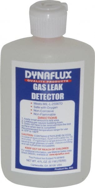 Dynaflux - Clear, Leak Detector - For All Gases - Exact Tooling