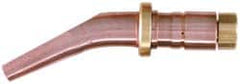 Miller-Smith - 1-1/2 Rivets Inch Cutting 1 Piece SC Series Heavy Duty Riser Torch Tip - Tip Number 3, Oxygen Acetylene, For Use with Smith Equipment - Exact Tooling