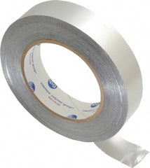 Intertape - 1" x 60 Yds Silver Foil Tape - 6.1 mil, Acrylic Adhesive, Aluminum Foil Backing, 29 Lb/ln Tensile Strength, -29.2°F to 203°F, Series ALF300 - Exact Tooling