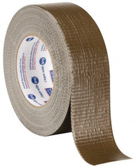 Intertape - 2" x 55m Green Duct Tape - 9 mil, Rubber Adhesive, Polyethylene Cloth Backing, 18 Lb/ln Tensile Strength, 32°F to 160°F, Series AC20 - Exact Tooling