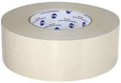 Intertape - 2" x 60 Yd Natural (Color) Rubber Adhesive Packaging Tape - Polyester Film Backing, 10.2 mil Thick, 265 Lb Tensile Strength, Series RP24 - Exact Tooling