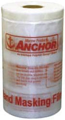 Intertape - 1-1/2" Wide x 27.5 m Long Clear Polyethylene Film Masking Film - Series HMF, 0.47 mil Thick - Exact Tooling