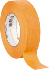 Intertape - 1-1/2" Wide x 60 Yd Long Orange Paper Masking Tape - Series Orange Mask, 7.3 mil Thick, 23 In/Lb Tensile Strength - Exact Tooling
