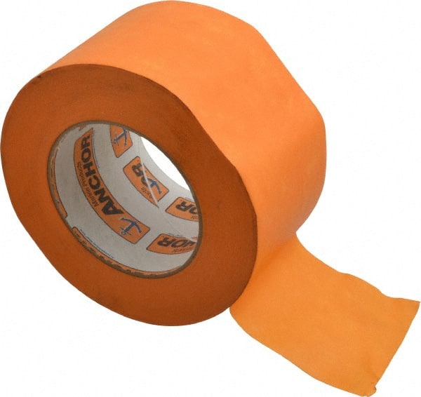 Intertape - 3" Wide x 60 Yd Long Orange Paper Masking Tape - Series Orange Mask, 7.1 mil Thick, 23 In/Lb Tensile Strength - Exact Tooling