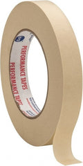 Intertape - 3/4" Wide x 60 Yd Long White Paper Masking Tape - Series PG49, 6.7 mil Thick, 24 In/Lb Tensile Strength - Exact Tooling