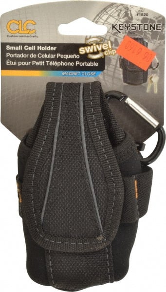 CLC - 5 Pocket Cell Phone Holster - Ballistic Polyester, Black, 2-3/4" Wide x 4-1/2" High - Exact Tooling