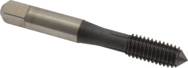 Accupro - 3/8-16 UNC H5 Thread Limit Plug Thread Forming Tap - Powdered Metal High Speed Steel, TiCN Finish, 2-15/16" OAL - Exact Tooling