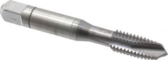 Accupro - 3/8-16 UNC, 3 Flute, TiCN Finish, Powdered Metal Spiral Point Tap - Plug Chamfer, Right Hand Thread, 2-15/16" OAL, 3B Class of Fit - Exact Tooling
