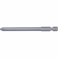 Wiha - #3 Power Bit - 1/4" Drive, 2-3/4" OAL - Exact Tooling