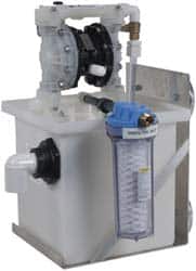 Made in USA - 180 GPH Oil Removal Capacity, Coalescent Skimmer - 40 to 125°F - Exact Tooling
