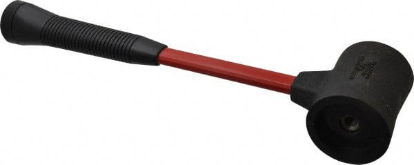 Proto - 2 Lb Head 2-1/2" Face Soft Face Hammer without Faces - 14-3/4" OAL, Fiberglass Handle - Exact Tooling