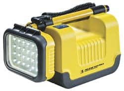 Pelican Products, Inc. - 12 Volt, 24 Watt, Electric, LED Portable Handheld Work Light - 13.78" Cord, 1 Head, 1,500 & 3,000 Lumens, 15-3/4" Long x 7.87" Wide x 9.06" High - Exact Tooling