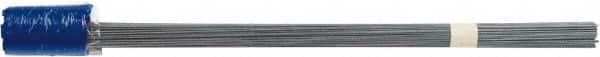 Irwin - 3-1/2" High x 2-1/2" Wide, Blue Marking Flag - 21" Overall Height - Exact Tooling