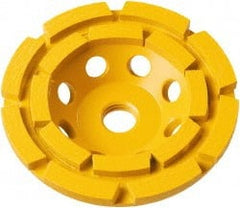 DeWALT - 7" Diam x 1-1/2" Thick, Surface Grinding Wheel - Diamond, Medium Grade, 8,700 Max RPM - Exact Tooling