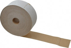 Intertape - 2-3/4" x 150 Yd White Water Activated Adhesive Sealing Tape - Paper Backing, 6.1 mil Thick, Series KR450 - Exact Tooling