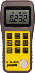 Phase II - 0.04" to 12" Measurement, 0.001" Resolution Electronic Thickness Gage - Accurate up to 0.0015" - Exact Tooling