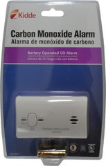 Kidde - CO Alarm - 85 dB Decibel Rating, AA Battery Included, Wall or Ceiling Mount, Electrochemical Sensor - Exact Tooling