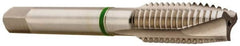 Accupro - 3/8-24, 3 Flute, Bright Finish, Vanadium High Speed Steel Spiral Point Tap - Plug Chamfer, Right Hand Thread, 2-15/16" OAL, 24mm Thread Length, 9.677mm Shank Diam - Exact Tooling