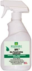 Renewable Lubricants - 12 oz Spray Bottle Thin Oily Film Penetrant/Lubricant - -22°F to 295°F - Exact Tooling