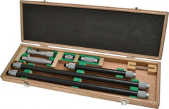 Mitutoyo - 4 to 52 Inch Range, Mechanical Inside Tubular Micrometer - 0.001 Inch Graduation, 0.00012+m+0.00004xR/20 Inch Accuracy - Exact Tooling