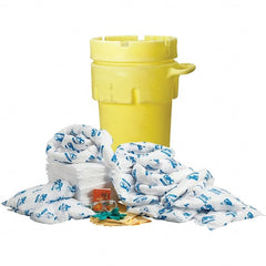 Brady SPC Sorbents - 75 Gal Capacity Oil Only Spill Kit - 95 Gal Polyethylene Drum - Exact Tooling