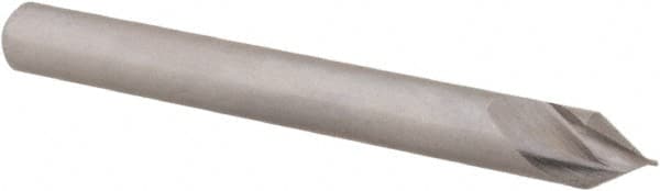 Hertel - #5/0 Plain Cut 60° Incl Angle High Speed Steel Combo Drill & Countersink - Exact Tooling