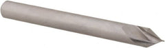 Hertel - #5/0 Plain Cut 60° Incl Angle High Speed Steel Combo Drill & Countersink - Exact Tooling