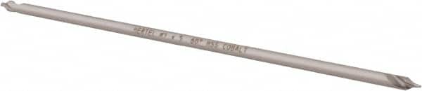 Hertel - #1 Plain Cut 60° Incl Angle Cobalt Combo Drill & Countersink - Exact Tooling