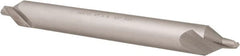 Hertel - #7 Plain Cut 60° Incl Angle High Speed Steel Combo Drill & Countersink - Exact Tooling
