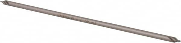 Hertel - #1 Plain Cut 60° Incl Angle High Speed Steel Combo Drill & Countersink - Exact Tooling