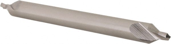 Hertel - #5 Plain Cut 60° Incl Angle Cobalt Combo Drill & Countersink - Exact Tooling