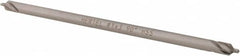 Hertel - #1 Plain Cut 90° Incl Angle High Speed Steel Combo Drill & Countersink - Exact Tooling