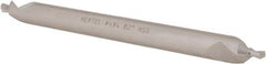 Hertel - #4 Plain Cut 82° Incl Angle High Speed Steel Combo Drill & Countersink - Exact Tooling