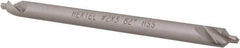 Hertel - #2 Plain Cut 82° Incl Angle High Speed Steel Combo Drill & Countersink - Exact Tooling