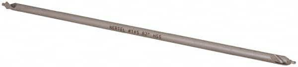 Hertel - #1 Plain Cut 82° Incl Angle High Speed Steel Combo Drill & Countersink - Exact Tooling