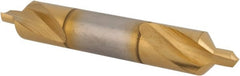 Hertel - #4 Plain Cut 90° Incl Angle High Speed Steel Combo Drill & Countersink - Exact Tooling