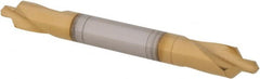 Hertel - #2 Plain Cut 90° Incl Angle High Speed Steel Combo Drill & Countersink - Exact Tooling