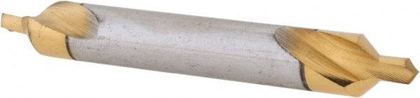 Hertel - #3 Plain Cut 82° Incl Angle High Speed Steel Combo Drill & Countersink - Exact Tooling