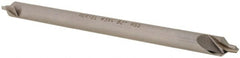 Hertel - #3 Plain Cut 82° Incl Angle High Speed Steel Combo Drill & Countersink - Exact Tooling