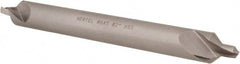 Hertel - #6 Plain Cut 82° Incl Angle High Speed Steel Combo Drill & Countersink - Exact Tooling