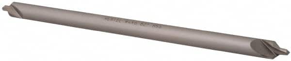 Hertel - #4 Plain Cut 82° Incl Angle High Speed Steel Combo Drill & Countersink - Exact Tooling