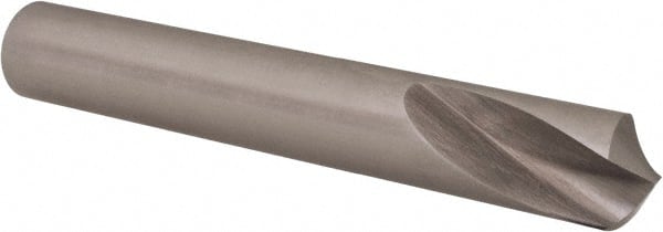Hertel - 5/8" Body Diam, 120°, 4-1/2" OAL, High Speed Steel Spotting Drill - Exact Tooling
