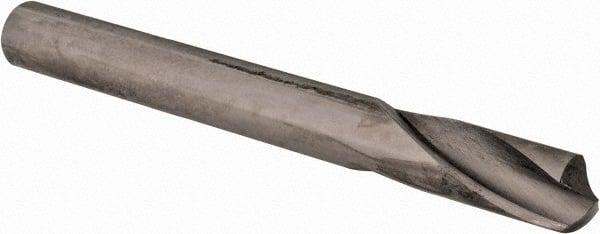 Hertel - 1/4" Body Diam, 120°, 2-5/8" OAL, High Speed Steel Spotting Drill - Exact Tooling