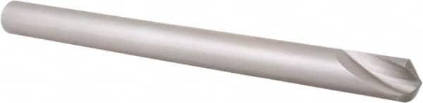Hertel - 3/4" Body Diam, 120°, 10" OAL, High Speed Steel Spotting Drill - Exact Tooling