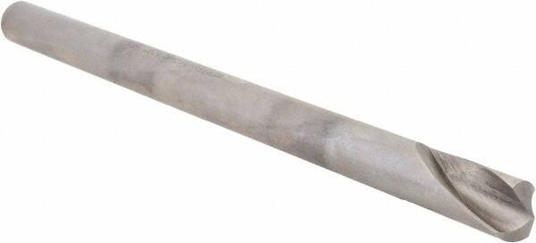 Hertel - 1/2" Body Diam, 120°, 8" OAL, High Speed Steel Spotting Drill - Exact Tooling