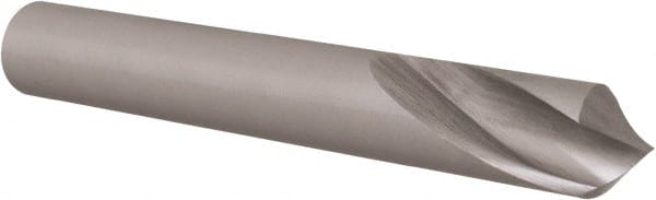 Hertel - 1/2" Body Diam, 90°, 4" OAL, High Speed Steel Spotting Drill - Exact Tooling