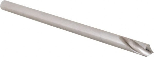 Hertel - 8mm Body Diam, 90°, 5-1/2" OAL, Cobalt Spotting Drill - Exact Tooling
