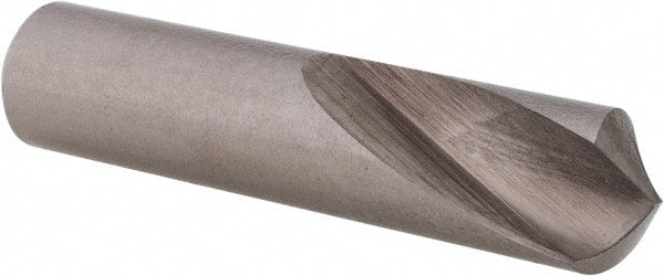 Hertel - 7/16" Body Diam, 118°, 2" OAL, High Speed Steel Spotting Drill - Exact Tooling