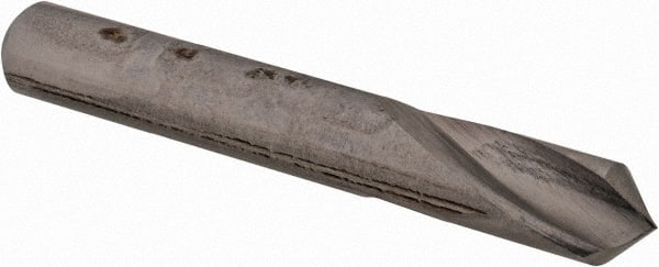 Hertel - 3/16" Body Diam, 90°, 1-3/8" OAL, High Speed Steel Spotting Drill - Exact Tooling